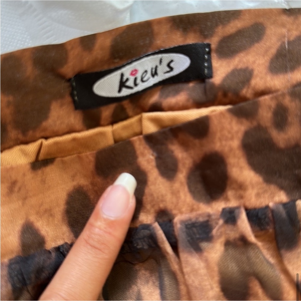 LEOPARD SKIRT - Picture 13 of 13